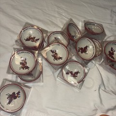 Castello di Gabbiano Italian Knight Miniature Trinket Dish LOT OF 14