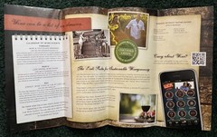 2014 Loca The Wines of Lodi California Wine Map and Guide Brochure