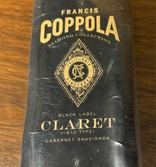 Francis Ford Coppola Winery Diamond Collection Black Label Claret t-shirt – NEW