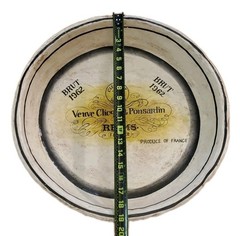 Vintage 19” Veuve Clicquot Ponsardin Brut 1962 Champagne Advertising Tray France