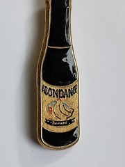 Abondance Wine Bottle Lapel Pin Winery California Vineyard