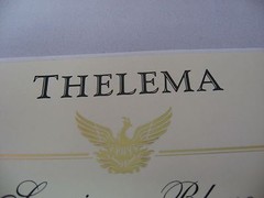 2007 Thelema Sauvignon Blanc Wine Label Stellenbosch South Africa Collectible