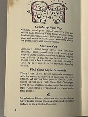 Vintage Taylor Wine Company Recipe Booklet Mixed Drink Bartender Guide 1970