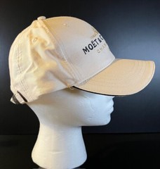 Moet & Chandon Champagne Ball Cap Hat & Dustbag – New