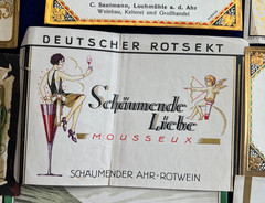 Esquisite 1920s Germany Wine Bottle Label Collection Lot Vintage Antique
