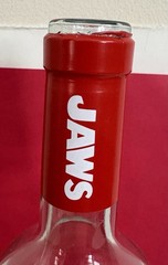 JAWS Amity Island Red & White Wine Bottles (2) – Empty 750ml – 50th Anniversary