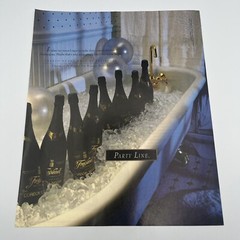 1995 Freixenet Cordon Negro Brut Sparkling Wine Print Ads 8.5&Prime;x11&Prime; 2 ad lot