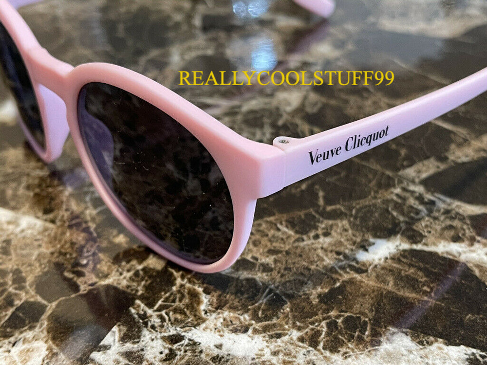 Authentic Veuve Clicquot VCP Signature Rose Pink Sunglasses AWESOME HARD TO FIND
