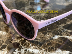 Authentic Veuve Clicquot VCP Signature Rose Pink Sunglasses AWESOME HARD TO FIND