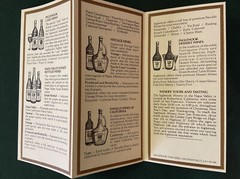 5 Brochures of California Wineries Concannon Mondavi Domain Chandon Paul Masson