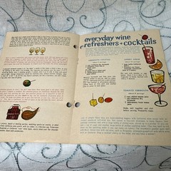 CALIFORNIA WINE Advisory Board How to Make Punches & Mixed Drinks, VTG 60’s