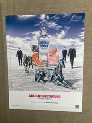 Swedish House Mafia Band For Absolut Vodka Greyhound 2012 Print Advertisement