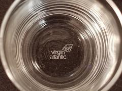 Virgin Atlantic – Upper Class Cabin – Stemless – Wine/Champagne Glass – 4&Prime; Tall
