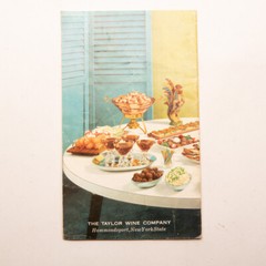 Vintage Taylor Wine Company Come For Cocktails Drink Appetizers Recipies 1958