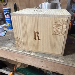 Ruinart Champagne Cellar Case For Transporting and Storing upto 4 Bottles