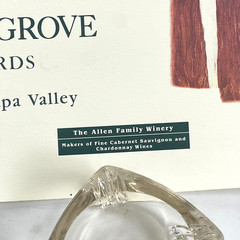 Sequoia Grove Vineyards Cabernet Vtg Poster 19×25 Napa Valley Watercolor Redwood