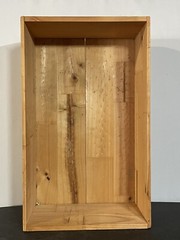 Veo Grande Wood Wine Box Crate Chardonnay Chile Gift