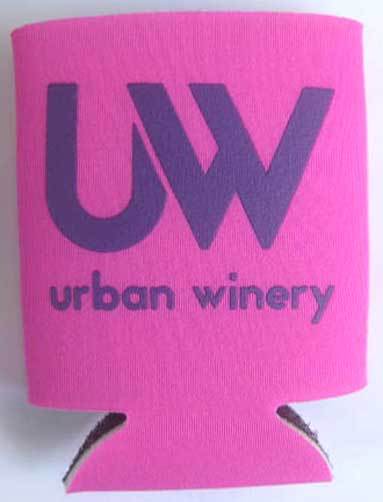 URBAN WINERY, PINKIES UP, Pink Wine Can KOOZIE, Silver Spring, MARYLAND, Coozie