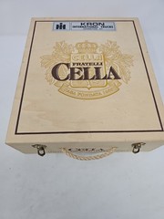 Cella Fratelli Cella Italian Wine Wooden Box Crate Italy Decor B11