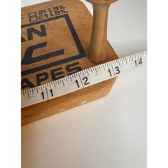 VTG California Table Grapes Wooden Wall Rack Produce Crate Advertising Sign Hook