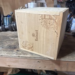Ruinart Champagne Cellar Case For Transporting and Storing upto 4 Bottles