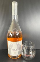 Chateau d’Esclans Rock Angel Rose Stemless Wine Glasses – set of 2 – New