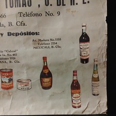 Vintage poster DRUNK FRIAR GROCERY STORE WINE MISION DE SANTO TOMAS LITHO MONK