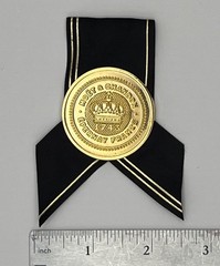 Vintage Moet & Chandon Champagne 1743 Epernay France Ribboned Medal Collectible