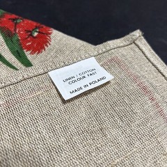Hunter Valley Wine Country Australia Two Hand Towels Linen Cotton White Beige