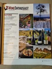 Wine Enthusiast Magazine February 2011 Issue Food Travel Wine Recipes