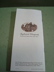 1973 Inglenook Notes Sping Edition Flyer & Santa Clara Wine Country Tour Map