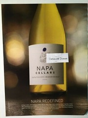 Napa Cellars 2009 Chardonnay Wines: Napa Redefined Paper Print Advertisement