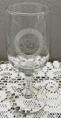 Vintage Warner Champagne Cellar And Bistro 6” Stem Glass