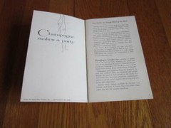 Vtg Taylor Wine Hammondsport NY Recipe Cookbooklet Punch Appetizers Party Info