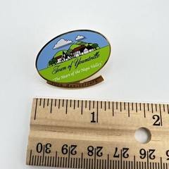 Vintage Rare Napa Valley Pin Yountville 40th Anniversary Pin – City Employee Pin