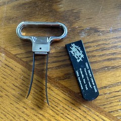 VINTAGE CORK PULLER First Trust Union Bank ORIGINAL BOX WINE