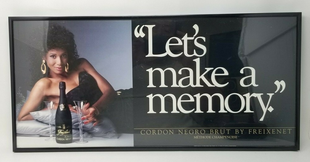 Let&rsquo;s Make a Memory Cordon Negro Brut by Freixenet Methode Champenoise Framed