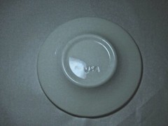 VINTAGE CERAMIC WINE ASHTRAY 5.25&Prime; BOLLA VALPOLICELLA BARDOLINO SOAVE MADE USA