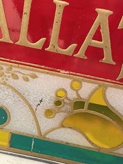 Ballatore Spumante California Sparkling wine sign Circa. 1980s