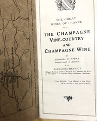 1920s Champagne Vine Country Wine Georges Chappaz Booklet Moet & Chandon France