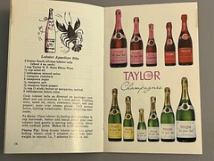 Vintage Taylor Wine Company Recipe Booklet Mixed Drink Bartender Guide 1970
