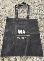 New Collectible Reusable Washington Wine “WA Wine” 100% Cotton Bag