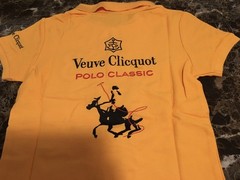 Veuve Clicquot VCP Signature Shirt, Polo Classic AWESOME LADIES SIZE 0 X- SMALL