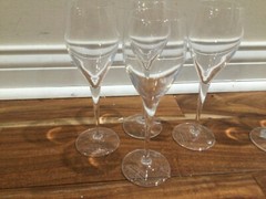 6 Laurent Perrier Champagne Flute France Cocktail Glasses