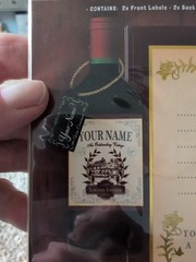 Wine Bottle Labels And Tags NIB