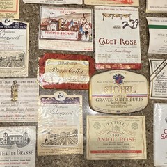 Calvet Rothschild Sichel Pierre Callot Tytl Vintage Original Wine Label Lot