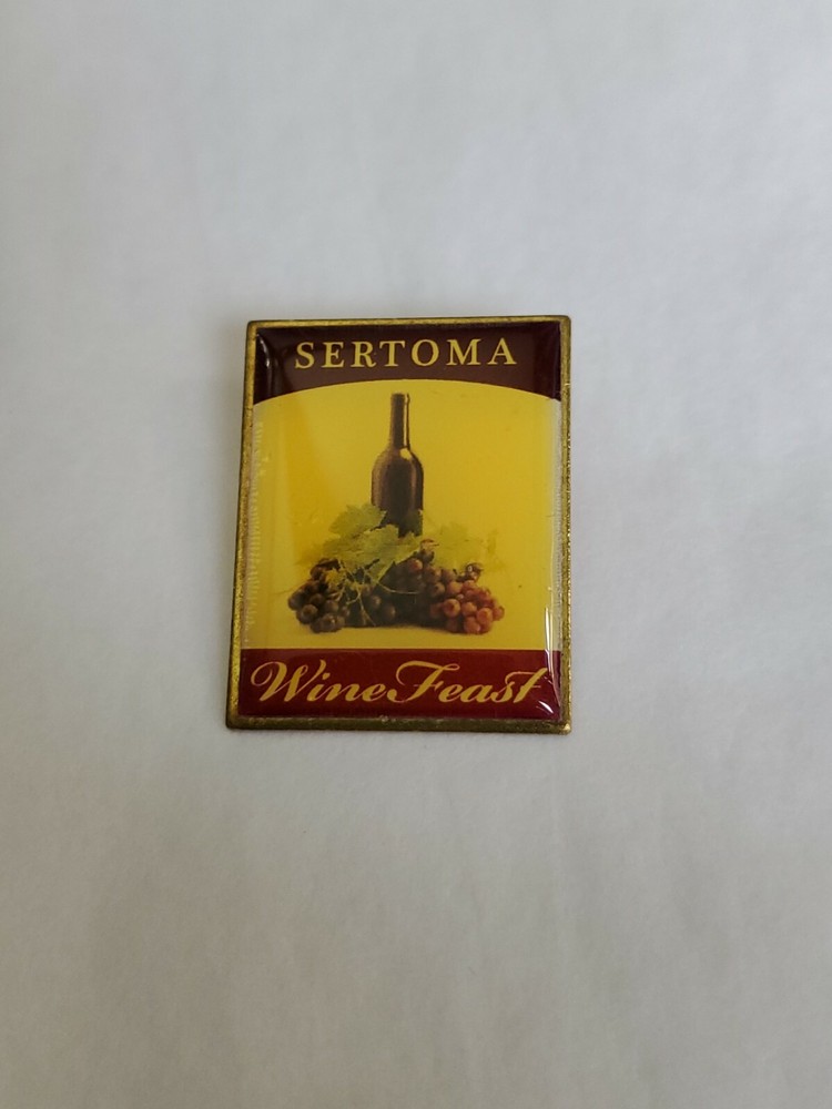 Sertoma Wine Feast Lapel Pin