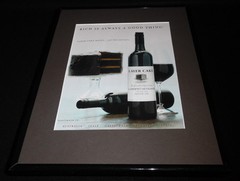 2016 Layer Cake Wine 11×14 Framed ORIGINAL Advertisement