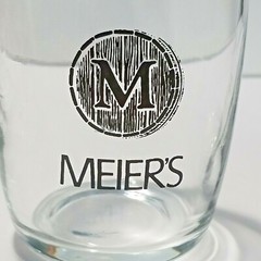 Lot of 2 Meier&rsquo;s Winery Taster Glasses 4oz 3 1/8&Prime; Tall