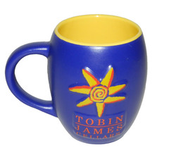 TOBIN-JAMES WINERY, PASO ROBLES, CALIFORNIA, BLUE COLOR CERAMIC COFFEE MUG / CUP